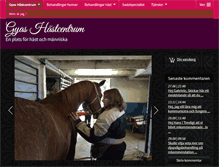 Tablet Screenshot of gyas-hasticentrum.se